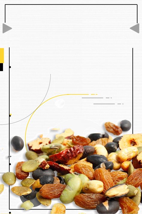 Simple Fashion Dried Fruit Poster Background Nuts Wallpaper, Spices Photography, Packaging Snack, Fruit Poster, Assorted Nuts, Dry Fruit Box, Dried Fruit Mix, Fruit Picture, Banana Fruit