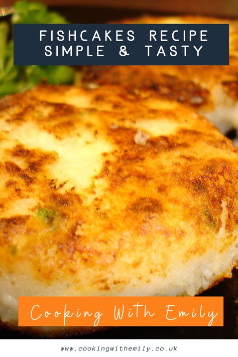 Fishcakes Recipe Simple, Baked Fish Cakes, Fishcakes Recipe, Easy Fish Cakes, Cod Fish Cakes, Pickled Fish, Roasted Vegetables With Chicken, Italian Fish, Cod Cakes