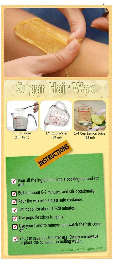 Diy Hair Wax, Wax Recipe, Sugar Wax Recipe, Silky Smooth Legs, Hair Removal Diy, Smooth Legs, Sugar Waxing, Wax Hair Removal, Unwanted Hair Removal