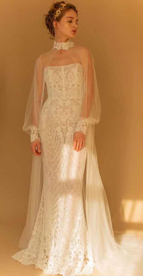 White Dresses Online, Wedding Dresses Fall, Baju Kahwin, Lace Gown Styles, 파티 드레스, Dresses Fall, Wedding Dresses 2018, White Wedding Dress, Bridal Musings