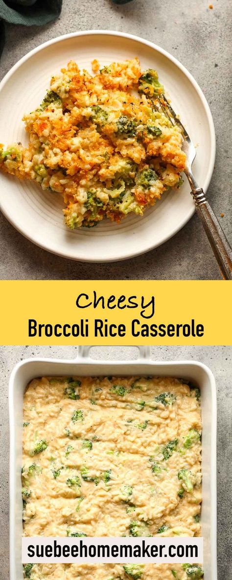 Broccoli Rice Casserole is a hearty and comforting dish made by combining tender broccoli florets, fluffy rice, and a creamy, cheesy sauce. It's baked to perfection, creating a golden, bubbly top layer that's both flavorful and satisfying. Broccoli Rice Casserole Pioneer Woman, Cheddar Broccoli Rice Casserole, Broccoli And Brown Rice, Blanching Broccoli, Baked Lemon Garlic Chicken, Cheddar Broccoli Rice, Cheesy Broccoli Rice Casserole, Creamy Broccoli Cheddar Soup, Smoked Pork Tenderloin