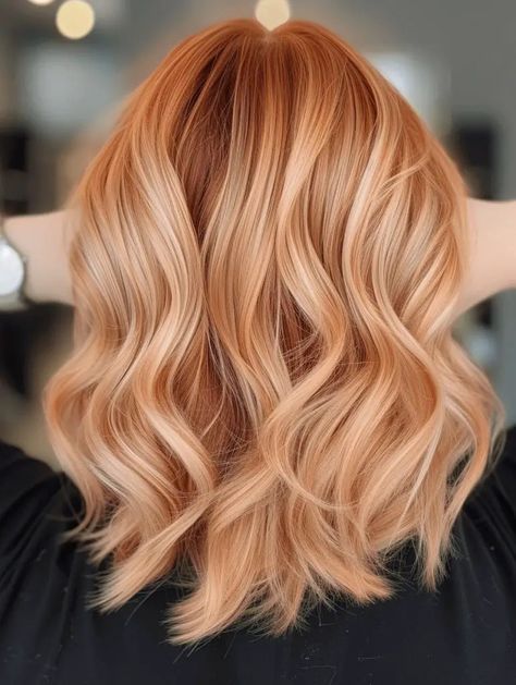 Strawberry Blonde Bob, Light Strawberry Blonde, Copper Blonde Hair, Strawberry Blonde Hair Color, Strawberry Hair, Ginger Hair Color, Spring Hair Color, Spring Hair, Strawberry Blonde Hair