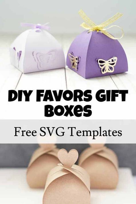 Diy favor boxes