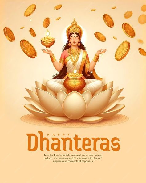 Happy Dhanteras and Dhanatrayodashi with Diwali celebration Social Media Post Template Banner | Premium AI-generated PSD Dhan Teras Post, Dhanteras Social Media Post, Dhanteras Banner, Dhanteras Creative Post, Happy Diwali Post, Dhanteras Creative Ads, Diwali Posts, Dhanteras Post, Dhanteras Happy