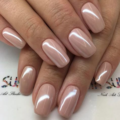 Pretty Nude Nail Designs picture 3 Wedding Day Nails, Neutral Nail Polish, Nude Nail Polish, Pink Nail, Trim Nails, Nail Polish Designs, Neutral Nails, Winged Eyeliner, Cool Nail Designs