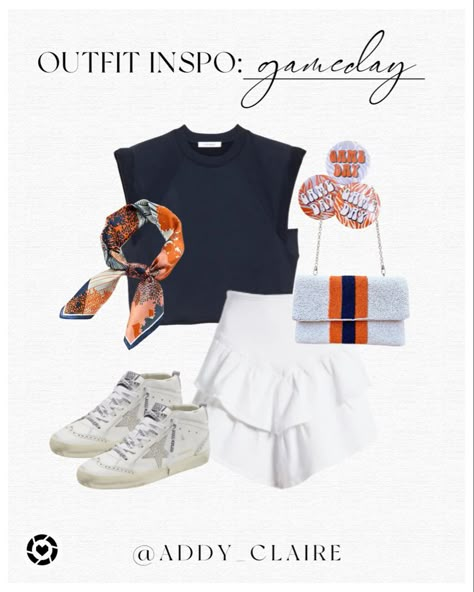 Tailgating Outfits Fall, Auburn Tailgate Outfit, Cute Auburn Gameday Outfits, Orange And Blue Gameday Outfit, Navy Blue Game Day Outfit, Navy Game Day Outfit, Navy Gameday Outfit, Auburn Outfits Gameday, Auburn Gameday Outfit Fall