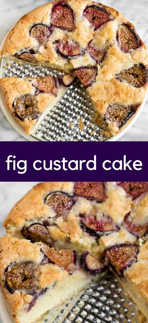 Recipes With Figs Desserts, Baking With Figs, Fig Cake Recipe Simple, Fig Cakes, Fig Recipes Dessert, Figs Recipes, Fig Dessert, Fig Cake, Fig Recipes