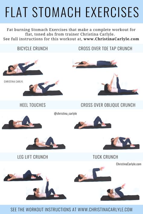 Easy Stomach Exercises for flat, tight, toned tummy. The stomach exercises in this ab workout are perfect for busy women to Burn Belly Fat and Get Flat Abs. Easy Stomach Exercises, Flat Toned Stomach, Workout Instructions, Stomach Exercises, Toned Stomach, Toned Tummy, Burn Stomach Fat, Tummy Workout, Workout For Flat Stomach