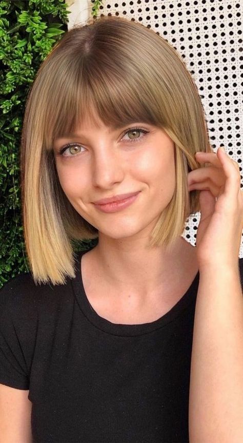 15 Trendy Fall Haircuts with Long Bangs - thepinkgoose.com Haircuts With Long Bangs, Fall Haircuts, Long Bangs, Your Hairstyle, Trendy Fall, Face Shape, Hairstyle Ideas, Bangs, Personal Style