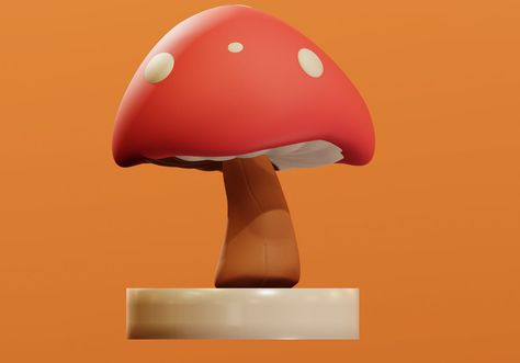 3d Printed Mushroom, Mushroom 3d, 3d Printer Projects, 3d Sculpture, Be Better, 3d Printer, 3d Printing, Printer, Stuffed Mushrooms