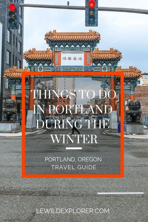 Portland Winter, Oregon Winter, Things To Do In Portland, Portland Travel, Winter Things, Winter Trip, Downtown Portland, Oregon Travel, Food Tours