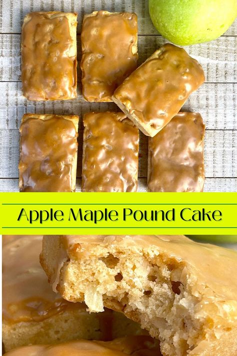 This yummy little bread is light, fun, sweet, and perfect as a snack or dessert. Plus, it's SUPER easy to make! Coffee Crumble, Mini Loaves, Apple Maple, Mini Loaf Pan, Mini Loaf, Little Cakes, Pound Cake Recipes, Loaf Pan, Unique Recipes