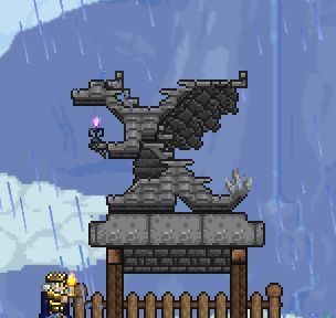 Terraria Design Ideas, Terraria Hollow House, Terraria Statue, Terraria Build Ideas, Terraria Arena Ideas, Terraria Garden, Terraria Storage, Terraria Underground House, Terraria House Ideas Simple