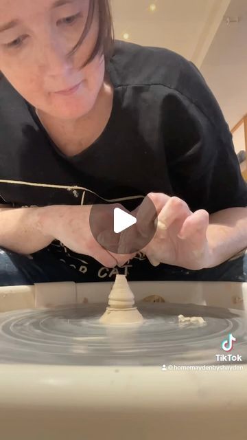 Sarah "Shayden" Hayden on Instagram: "Started a fresh TikTok for tiny things and bigger things and general tomfoolery of the craft persuasion! First up: tiny throwing 😭😭😭
.
.
.
.
.
#pottery #potterywheel #potterylife #potterylove #potteryofinstagram #ceramics #ceramicsofinstagram #tiny #tinyceramics #tinypottery" Tiny Clay Things, Throwing Pottery, Tiny Pots, Tiny Pottery, Clay Things, Tiny Things, Pottery Wheel, The Craft, Ceramics