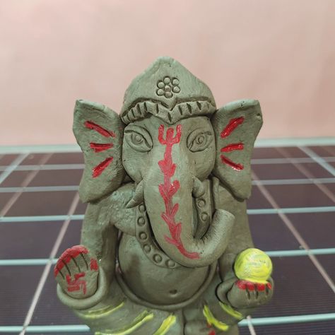 eco friendly ganesha 🙏🙏🙏 . . . . @dainikbhaskar_ #mittikeganesh #dainikbhaskar #ecofriendly #ecofriendlyganesha #ganeshchaturthi #clayart Eco Friendly Ganesha, Ganesh Chaturthi, Ganesha, Clay Art, Eco Friendly, Quick Saves