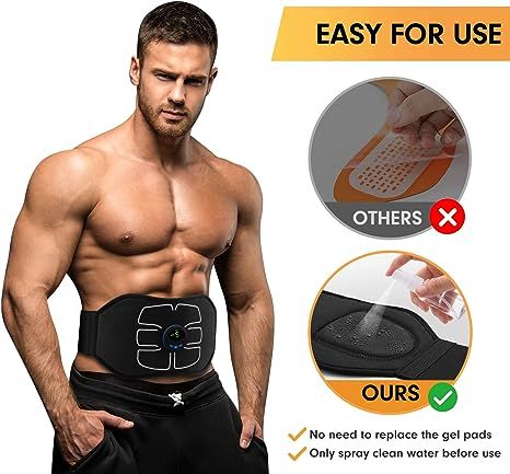 Ab Machine, Ab Machines, Ab Trainer, Perfect Abs, Workout Belt, Office Exercise, Muscle Stimulator, Health Coaching, Training Gear