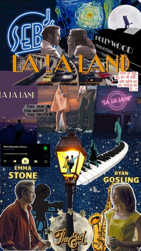 #lalaland #lalalandaesthetic #ryangosling #emmastone Lalaland Poster, La La Land Aesthetic, Lighthouse Cafe, Hoco 2024, Lala Land, Bar Scene, Art Of Love, Prom Ideas, Phone Wallpaper Design