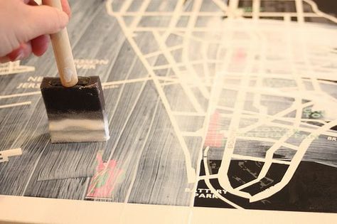 Turn an Ikea Poster into Canvas Art - IKEA Hackers - IKEA Hackers Mod Podge Poster On Canvas, How To Make A Poster Look Like Canvas, Ikea Artwork, Sabrina Christmas, Ikea Poster, Ikea Wall Art, Ikea Canvas, Cheap Artwork, Housekeeping Ideas