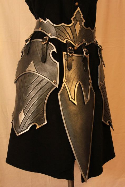 Dragon Armour, Skirt Armor, Decorative Armor, Waist Armor, Hip Armor, Armor Fantasy, Armor Reference, Armor Designs, Armor Ideas