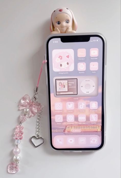 Sonny Angel, phone layout, pink Phone Layout Pink, Phone Screen Layout, Sonny Angel Phone, Kpop Phone Cases, Screen Layout, Girly Phone Cases, Kawaii Phone Case, Phone Layout, Pretty Phone Cases