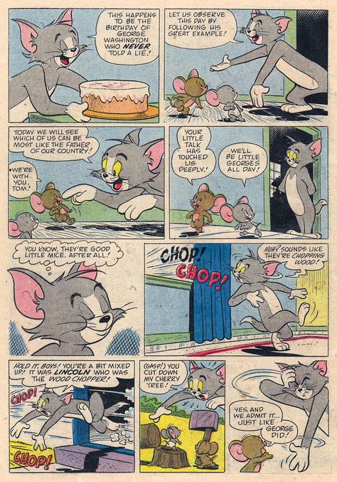 Read online Tom & Jerry Comics comic - Issue #151 Tom And Jerry Storyboard, Tom And Jerry Together, Tom And Jerry Comics, Comic Strip Drawing Ideas, Strip Drawing, Comic Book Strip, Tom And Jerry Photos, Tom Ve Jerry, Retro Comic Art