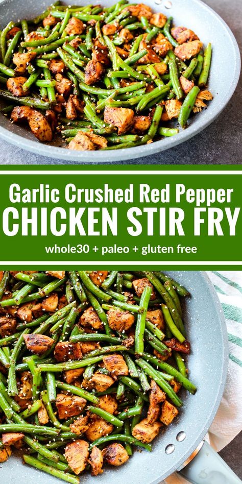 Pepper Chicken Stir Fry, Red Pepper Chicken, Vegan Detox, Clean Meal Prep, Diet Detox, Clean Eating For Beginners, Clean Eating Recipes For Dinner, Diner Recept, Pepper Chicken