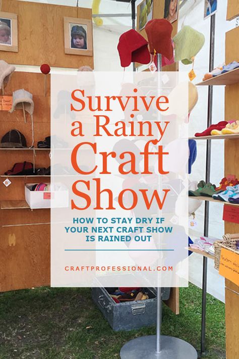 Stay dry and protect your products at a rainy craft show with this simple preparation: http://www.craftprofessional.com/outdoor-canopy-tent.html Diy Booth, Craft Fair Booth Display, Craft Show Booths, Window Display Retail, Canopy Tent Outdoor, Craft Fairs Booth, Art And Craft Shows, Outdoor Canopy, Window Display Design