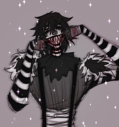 Laughing Jack Pfp, Laughing Jack Fanart, Creepy Pasta Fanart, Laughing Jill, Jason The Toymaker, Jack Laugher, Jack Creepypasta, All Creepypasta Characters, Creepypasta Family