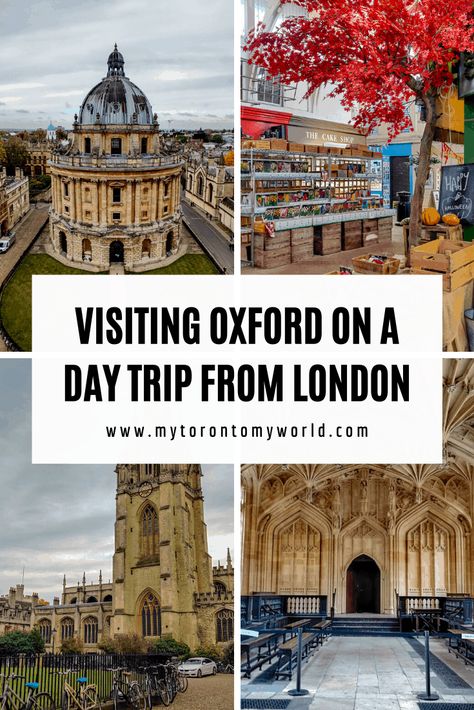 Everything you could need to know about visiting Oxford on a day trip from London. #england #oxford #londondaytrips Day Trip From London, England Travel Guide, Travelling Europe, London Itinerary, Travel Ireland, Day Trips From London, United Kingdom Travel, J R R Tolkien, London Places