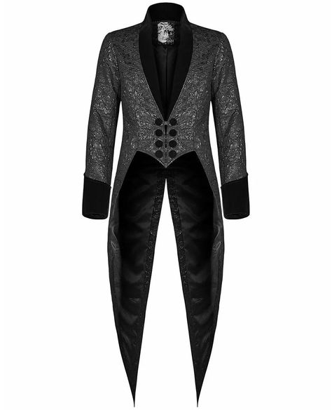 Top offer of the season! Mens Gothic Tailcoat Jacket Black Gold Brocade Steampunk Aristocrat, now at an exclusive price of £74.95 Steampunk Aristocrat, Gothic Tailcoat, Gothic Jackets, Gothic Men, Gold Brocade, Punk Rave, Steampunk Design, Victorian Gothic, Jacket Design