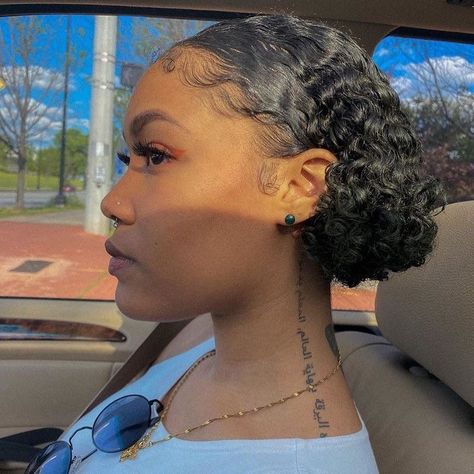 Twa 4b Hairstyles, Short Natural Curly Hair, Undercut Designs, Curly Fries, Natural Hair Short Cuts, Short Hair Black, Hair Pixie, Black Curly Hair, Natural Hair Styles Easy