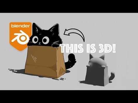 (196) How I Made This In Blender With Grease Pencil - YouTube Grease Pencil Blender, Blender Grease Pencil, Grease Pencil, 3d Blender, Blender Tutorial, 3d Modelling, Blender 3d, In 3d, Grease