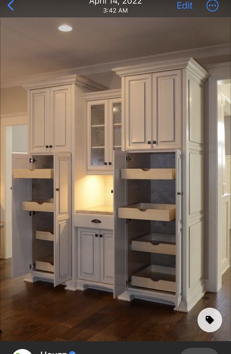 Modern Kitchen Remodel, Built In Pantry, Galley Kitchen Remodel, Pantry Remodel, Kitchen Pantry Design, Kitchen Remodel Design, Kitchen Pantry Cabinets, Pantry Design, Pantry Cabinet