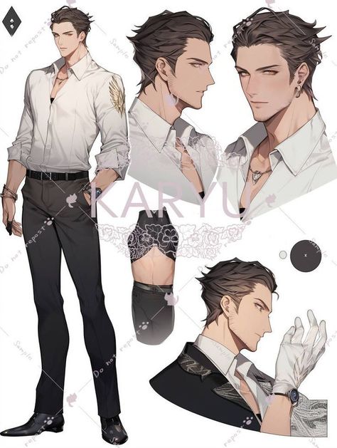 Art Outfit, Reference Sheet, Character Sheet, Character Design Male, 영감을 주는 캐릭터, Anime Poses Reference, Handsome Anime Guys, Move On, Anime Poses