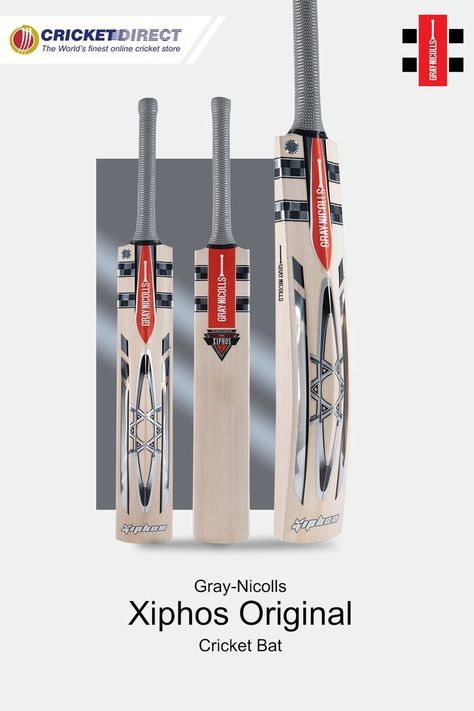 Gray-Nicolls Xiphos Original Cricket Bat is one of the finest collection of bats which was used by Alastair Cook and Andrew Strauss a decade ago and is known because of their on of the powerful hits and off the boundaries. it is designed in such a way that the flatter face maximises mass in the spine creating a more powerful profile and is a combination of scoop technology & big edges for a domineering profile, and traditional rounded toe for comfort & balance fot the perfect shot and match. Alastair Cook, Cricket Store, Cricket Bats, Cricket Bat, New 2023, Classic Collection, Boundaries, Bat, The Originals