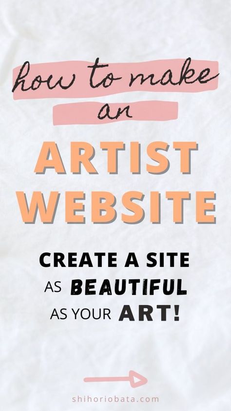 How to Make an Artist Website - Everything You Need to Know Artist About Me Page, Best Websites For Artists, Art Website Design Inspiration, Artist Website Design Inspiration, Art Website Design Layout, Artist Website Ideas, Artist Website Design Layout, Photographing Art, Art Portfolio Website