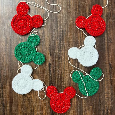 Tis the season🎄 Custom Holiday Mouse Garland is the perfect way to add a little Disney holiday magic to any space! You can create your own garland in the custom holiday garland listing in my Etsy shop (link in bio) Swipe for more color combo examples ➡️ #homedecor #christmasdecor #decorations #christmas #christmasdecorations #garland #christmasgarland #disneygarland #mickeymouse #disneyland #disneylover #disneylife #disneydecorating #disneydecoration #disneydecor Disney Christmas Garland, Holiday Garland, Holiday Garlands, Disney Decor, Disney Holiday, Disney Life, Disney Lover, Holiday Magic, Decorations Christmas