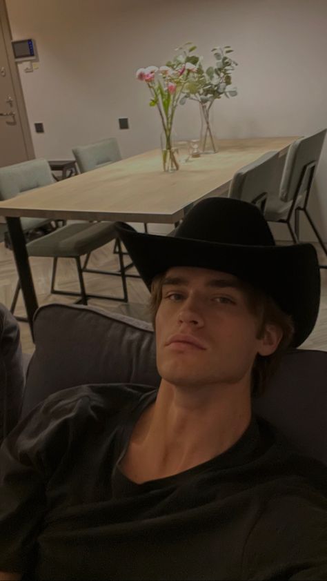 Cowboy hat men Boys Aesthetic Outfits, Men Pics, Jennifer Lynn Barnes, The Inheritance Games, Aesthetic Men, Hat Aesthetic, Cowboy Aesthetic, Inheritance Games