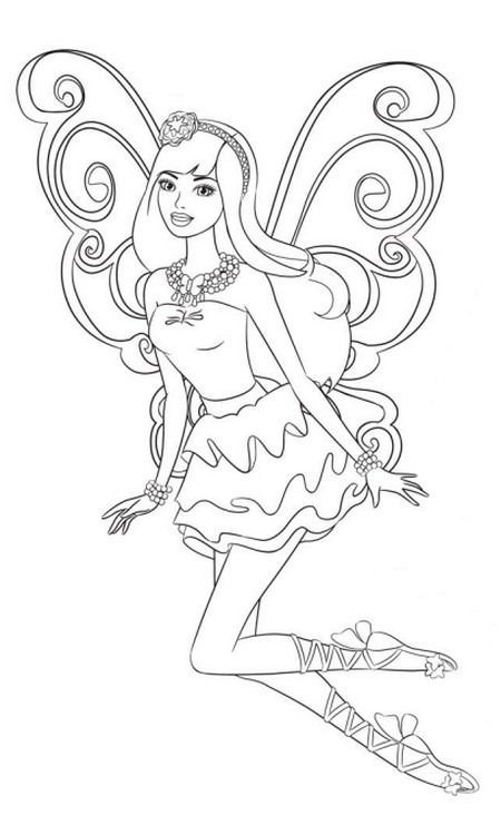 Desenhos da Barbie para colorir: 40 opções para imprimir! Barbie Fairy, A Coloring Page, Barbie Coloring, Barbie Coloring Pages, Mermaid Coloring Pages, Fairy Coloring Pages, Princess Coloring Pages, Fairy Coloring, Princess Coloring