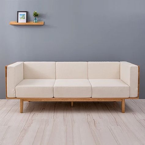 Apartment Living Room Furniture, Pink Sofa Bed, Build Your Own Sofa, Solid Wood Sofa, Simple Closet, Wooden Sofa Designs, Cheap Sofas, Minimalist Sofa, Furniture Design Chair