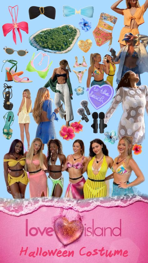 Great costume idea for couples, groups, or even going solo!!! #loveisland #halloween #costumes Love Island Costume, Love Island Costumes, Great Costume Ideas, Going Solo, Halloween Costume Ideas, Love Island, Costume Ideas, Halloween Costume, Halloween Costumes