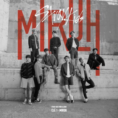 Stray Kids Miroh Album Cover, Miroh Album Cover, Kids Around The World, Kpop Posters, Music Photo, Album Releases, Music Covers, Kids Logo, Kpop Fanart