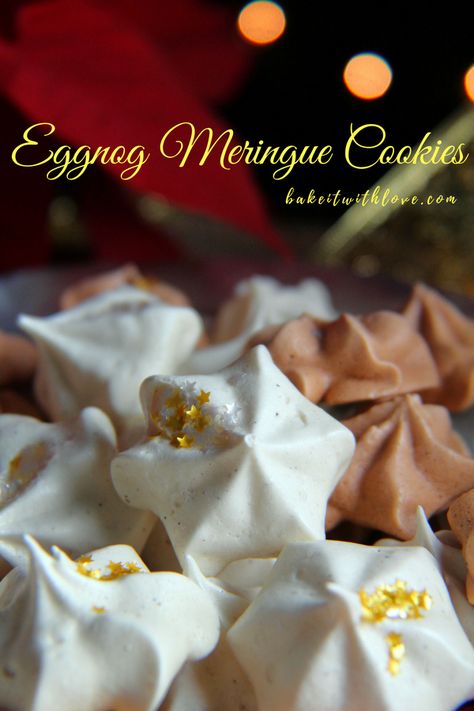 Spiced Eggnog, Christmas Eggnog, Christmas Shortbread, Meringue Recipe, Festive Cookies, Feel Good Food, Mood Food, Meringue Cookies, Chopping Block