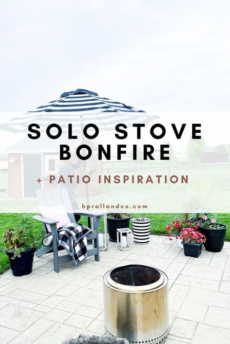 Solo Stove Fire Pit Ideas Backyard, Solo Stove Fire Pit Surround, Solo Stove Fire Pit Ideas, Outdoor Living Space Covered, Easy Diy Fire Pit, Portable Fire Pit Ideas, Party Decoration Ideas Diy, Elegant Party Decor, Fire Pit Pergola