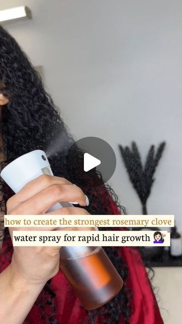 Women Fitness | Health | FatLoss on Instagram: "Here’s how to create the strongest Rosemary Clove Water Spray for RAPID Hair Growth 💇🏻‍♀️

If you’re aiming for longer, thicker, and fuller hair, you NEED rosemary clove water ✨

🔥 Pro Tip: Avoid boiling rosemary and clove on the stove!
Instead, try the infusion method to preserve essential oils and nutrients. (I used to boil mine before 🥲)

While boiling still provides some benefits, it significantly reduces the herbs' potency. Infusing helps maximize their strength for the best results.

✅ How to Infuse:
Let the mixture sit for 4 to 24 hours to extract all the goodness!

✅ If you have Fat on your Belly, Hips and Thigh then just comment a "Lean Body" I will give you the holistic solution you would love it❤️💯!
. 
. 
✅ Follow @womenfitnes Clove Water, Rapid Hair Growth, Water Benefits, Fuller Hair, Lean Body, Water Spray, Fitness Health, Hair Tips, For Hair