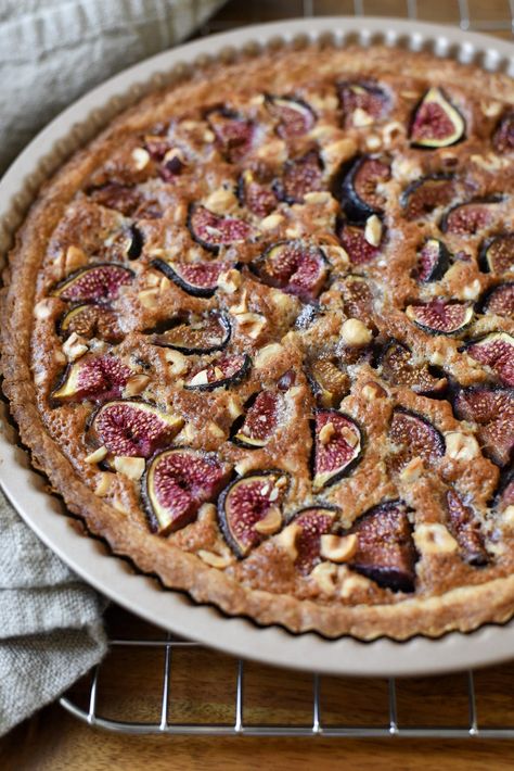 Fig Pie, Basque Cake, Fig Tart, Start Of Fall, French Tart, French Apple Cake, Frangipane Tart, Pear Cake, Shortcrust Pastry