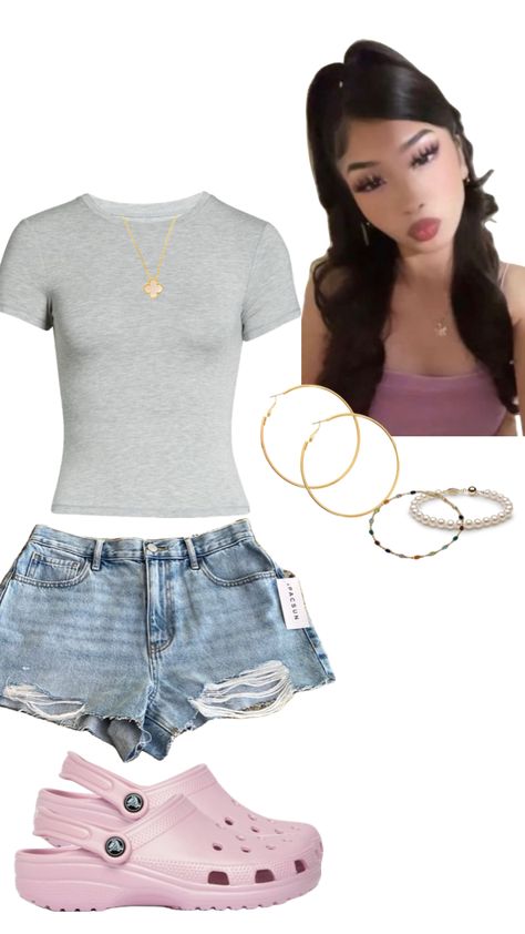 𝐅𝐢𝐫𝐬𝐭 𝐝𝐚𝐲 𝐨𝐟 𝐬𝐜𝐡𝐨𝐨𝐥 𝐟𝐢𝐭😘 Last Day Of School Fits Summer, Outfit Ideas For School Summer Casual, Outfit Ideas Summer Latina, Back To School Fits Summer, Outfit Ideas 12-13 Year, Last Day Of School Fits, First Day Of Freshman Year Outfit, Last Week Of School Outfits, Last Day Of School Outfit Ideas