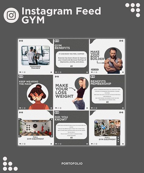 Fitness Trainer Instagram Feed, Nike Instagram Feed, Fitness Instagram Feed Ideas, Fitness Coach Instagram Feed, Fitness Post Ideas Instagram, Personal Trainer Instagram Feed, Gym Content Ideas For Instagram, Instagram Fitness Post Ideas, Sport Instagram Feed