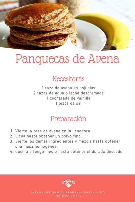 Hot Cakes Receta, Hot Cakes, Healthy Cookie Recipes, Deli Food, Pancakes Healthy, Think Food, Healthy Sweets Recipes, Morning Food, Healthy Baking