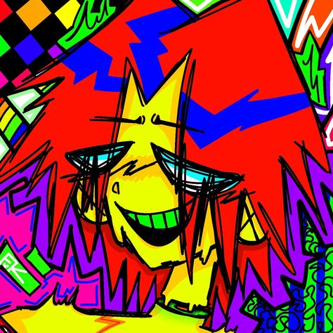 Eye Strain Art, Scene Core, Eye Strain, Colorful Art, Color, Art